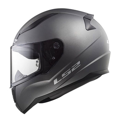 ŠALMAS LS2 FF353 RAPID II SOLID – MATINĖ JUODA