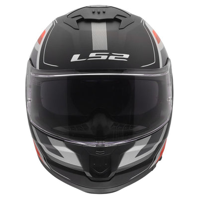 ŠALMAS LS2 FF808 STREAM II VINTAGE – JUODA / PETROLINĖ