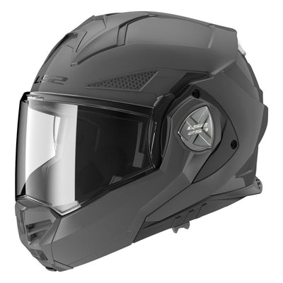 ŠALMAS LS2 FF901 ADVANT X SOLID – MATINĖ TITANO SPALVA