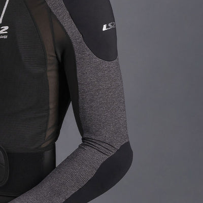 STRIUKĖ LS2 X-ARMOR VYRAMS – JUODA / SIDABRINĖ