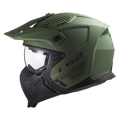 ŠALMAS LS2 OF606 DRIFTER SOLID – MATINIS JUODAS