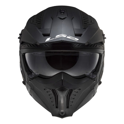 ŠALMAS LS2 OF606 DRIFTER SOLID – MATINIS JUODAS
