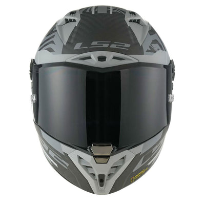 ŠALMAS LS2 FF805 THUNDER GP AERO POLAR – MATINĖ JUODA
