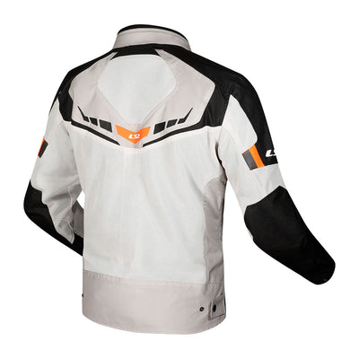 STRIUKĖ LS2 GARDA AIR VYRAMS – JUODA / PILKA / NEONINĖ ORANŽINĖ