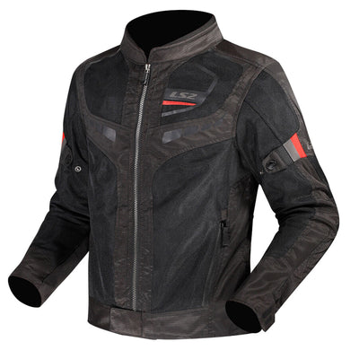 STRIUKĖ LS2 GARDA AIR VYRAMS – JUODA / RAUDONA