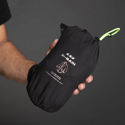 LIETAUS STRIUKĖ LS2 X-RAIN UNISEX – JUODAS / RYŠKIAI GELTONAS