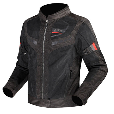 STRIUKĖ LS2 GARDA AIR MOTERIMS – JUODA / RAUDONA