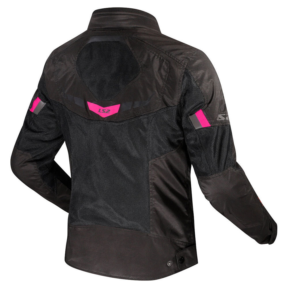 STRIUKĖ LS2 GARDA AIR MOTERIMS JUODA / PILKA / HI-VIZ ORANŽINĖ