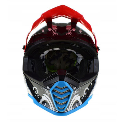 ŠALMAS LS2 MX437 FAST II MINI STARMAW – JUODAS