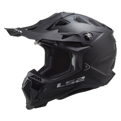 ŠALMAS LS2 MX700 SUBVERTER EVO II NOIR – JUODA SPALVA