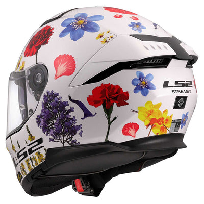 ŠALMAS LS2 FF808 STREAM II FLOWERS – BALTA