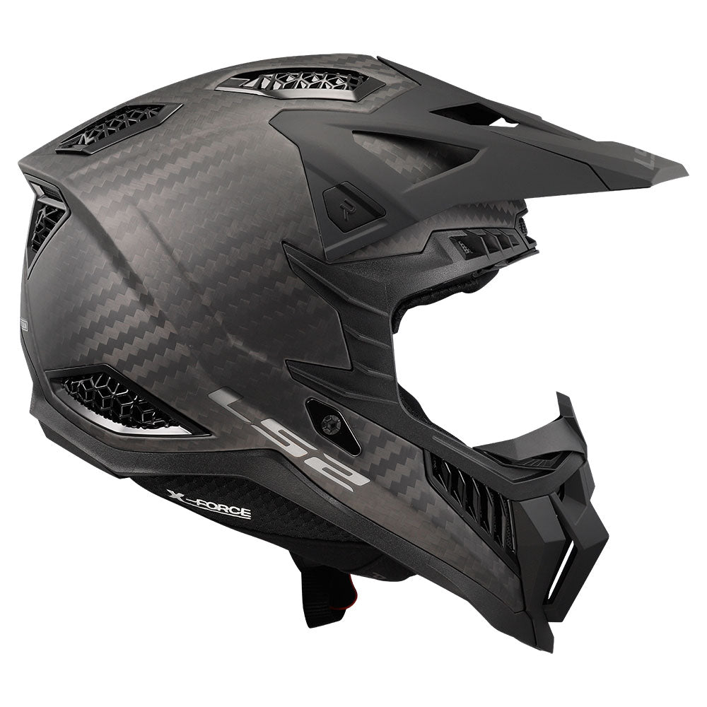 ŠALMAS LS2 MX703 C X-FORCE PRO FIM – MATINIS KARBONAS