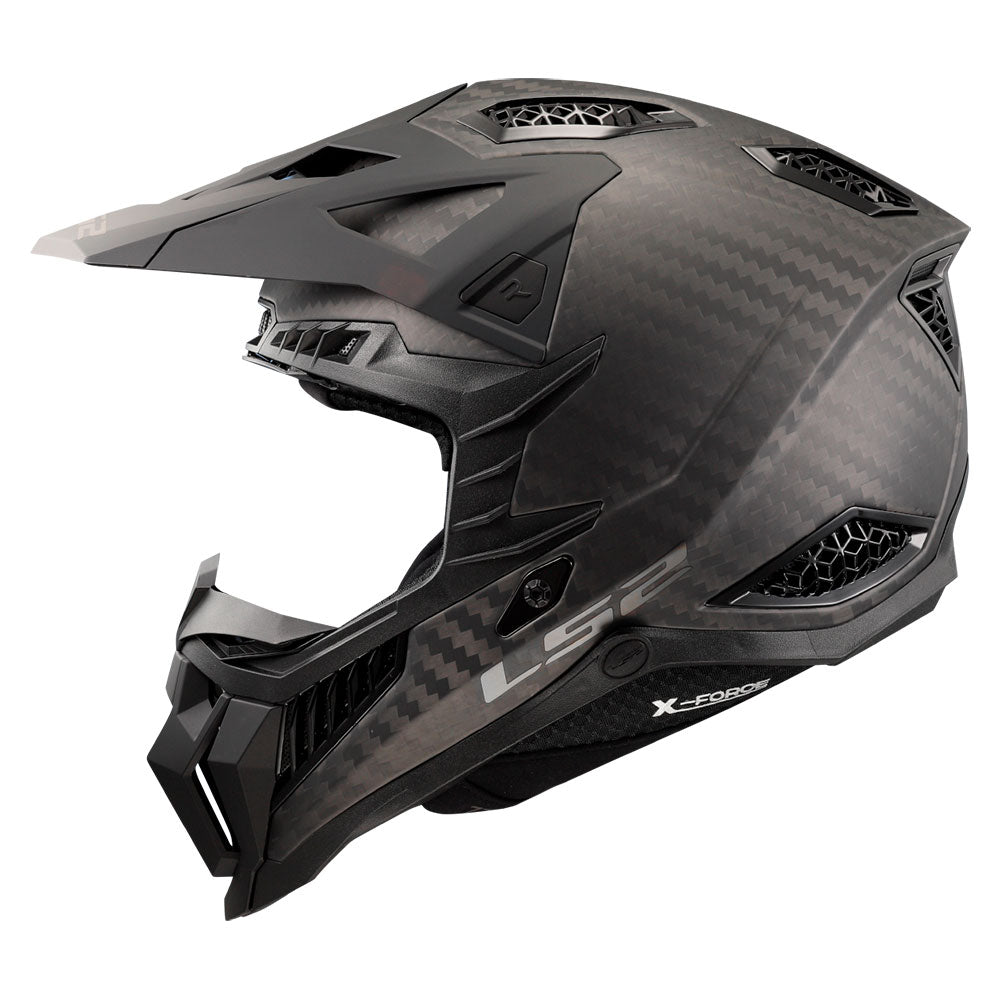 ŠALMAS LS2 MX703 C X-FORCE PRO FIM – MATINIS KARBONAS