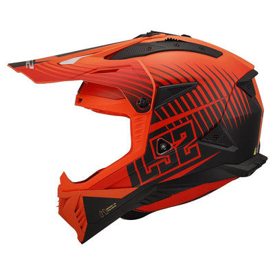 ŠALMAS LS2 MX708 FAST II DUCK – MATINIS H-V ŽALIAS / H-V GELTONAS