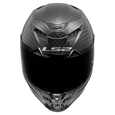 ŠALMAS LS2 FF807 DRAGON – MATINIS KARBONAS