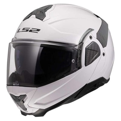 ŠALMAS LS2 FF910 ADVANT II SOLID – BLIZGI BALTA SPALVA