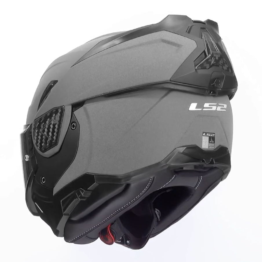 ŠALMAS LS2 FF910 ADVANT II SOLID – BLIZGI JUODA SPALVA