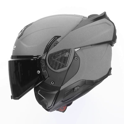 ŠALMAS LS2 FF910 ADVANT II SOLID – MATINĖ JUODA SPALVA