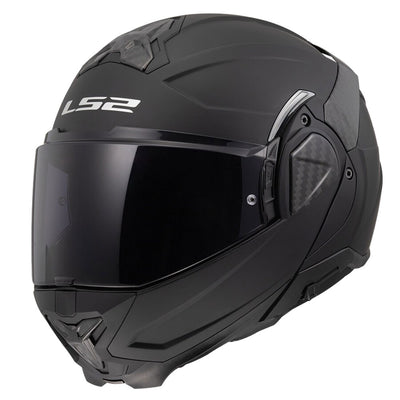 ŠALMAS LS2 FF910 ADVANT II SOLID – MATINĖ JUODA SPALVA
