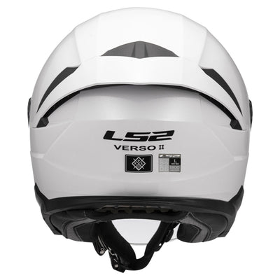 ŠALMAS LS2 OF618 VERSO II SOLID – MATINIS JUODAS