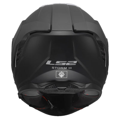 ŠALMAS LS2 FF818 STORM III SOLID – BLIZGI BALTA SPALVA