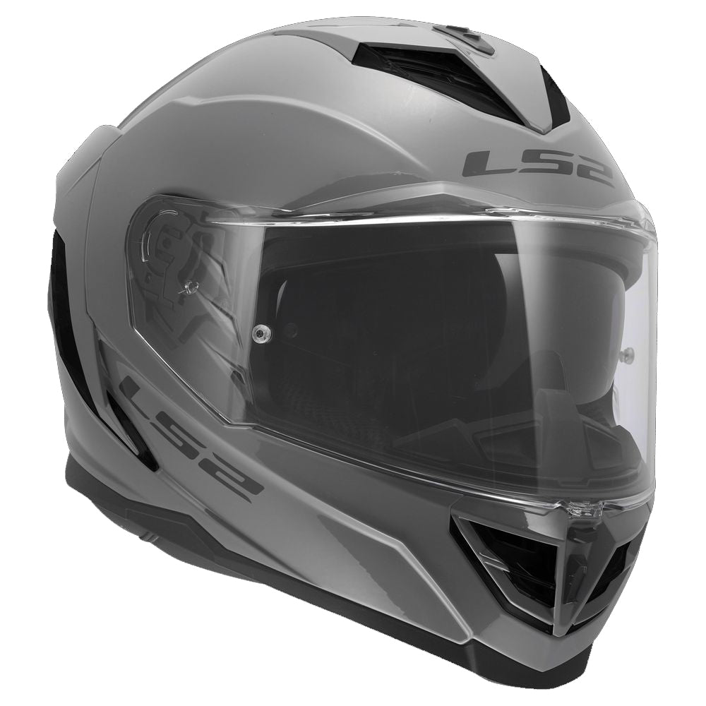 ŠALMAS LS2 FF818 STORM III SOLID – BLIZGI BALTA SPALVA
