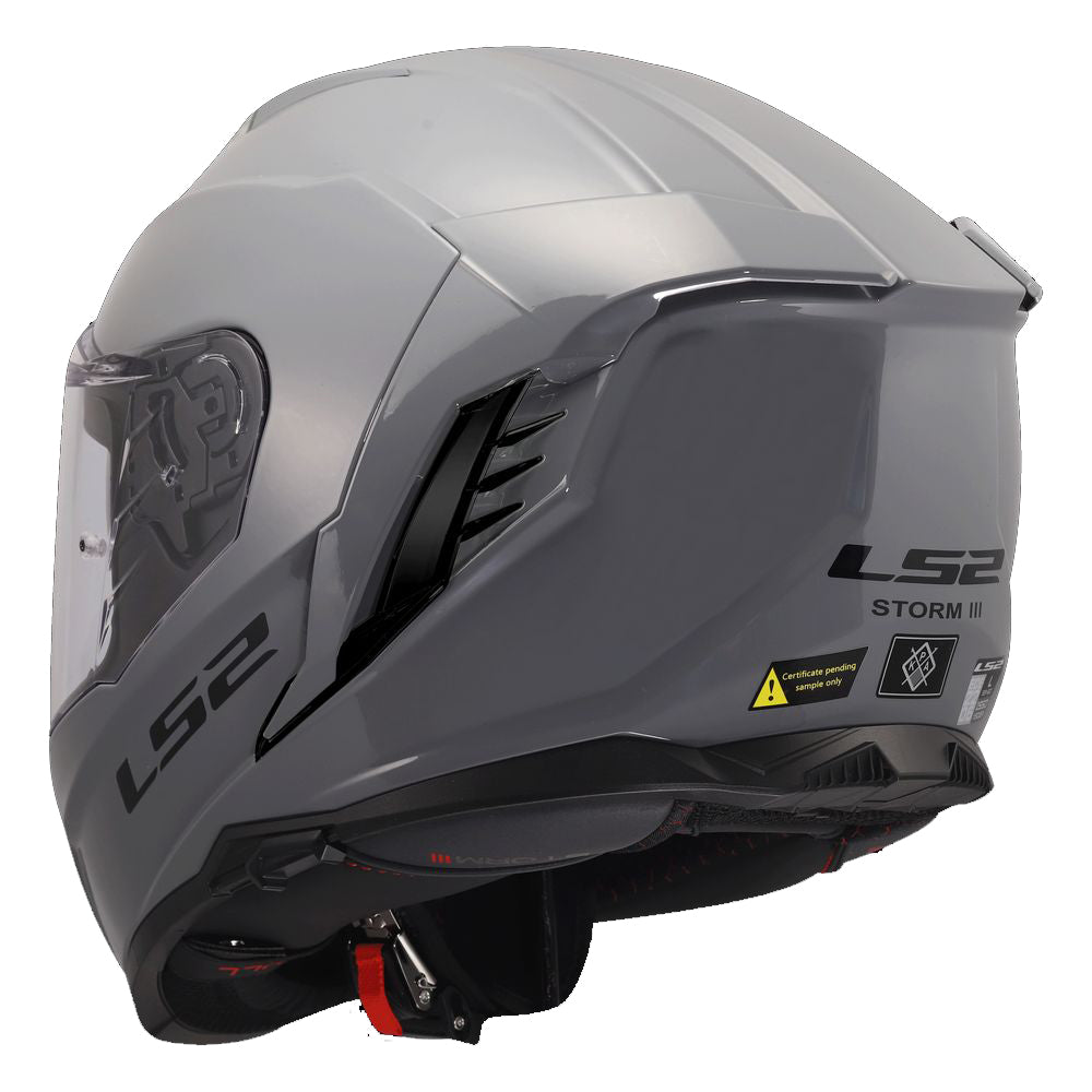 ŠALMAS LS2 FF818 STORM III SOLID – NARDO PILKA SPALVA