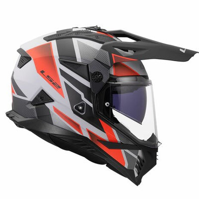 ŠALMAS LS2 MX702 PIONEER II BLOCK – JUODA RAUDONA MĖLYNA SPALVA