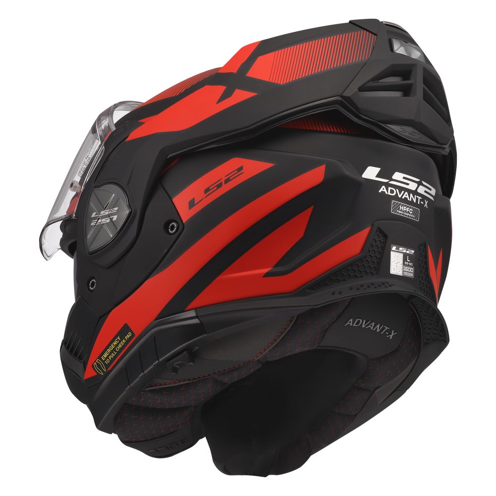 ŠALMAS LS2 FF901 ADVANT X NOVA – JUODA / HI-VIS GELTONA SPALVA