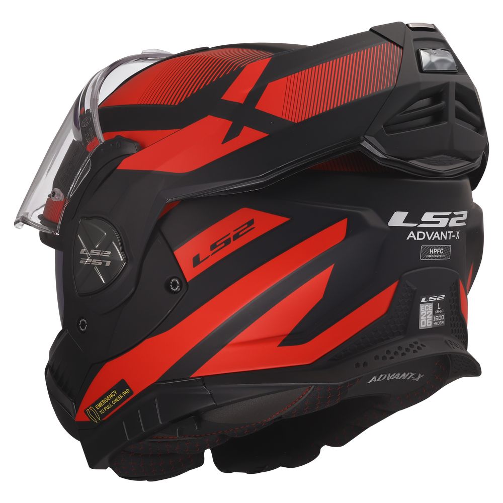 ŠALMAS LS2 FF901 ADVANT X NOVA – JUODA / HI-VIS GELTONA SPALVA