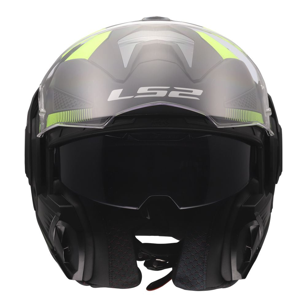 ŠALMAS LS2 FF901 ADVANT X NOVA – JUODA / HI-VIS GELTONA SPALVA