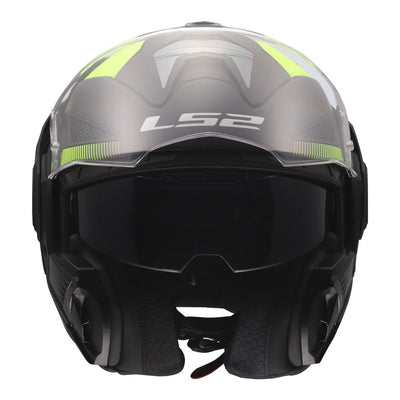 ŠALMAS LS2 FF901 ADVANT X NOVA – JUODA / HI-VIS GELTONA SPALVA