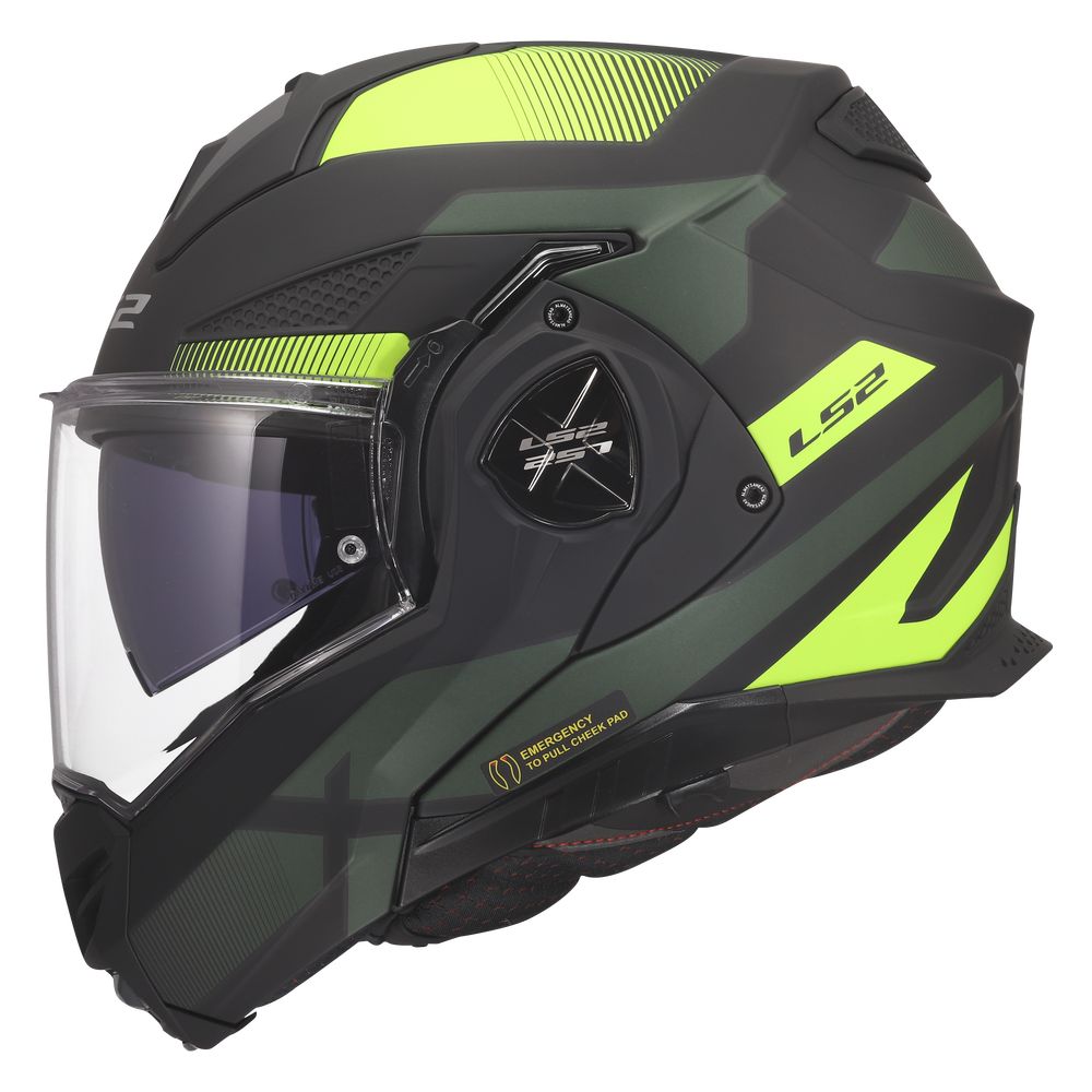 ŠALMAS LS2 FF901 ADVANT X NOVA – BALTA / MĖLYNA / RAUDONA SPALVA