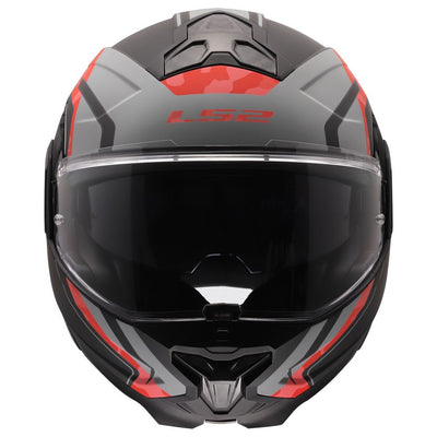 ŠALMAS LS2 FF910 ADVANT II GLIDE – JUODA / ORANŽINĖ SPALVA