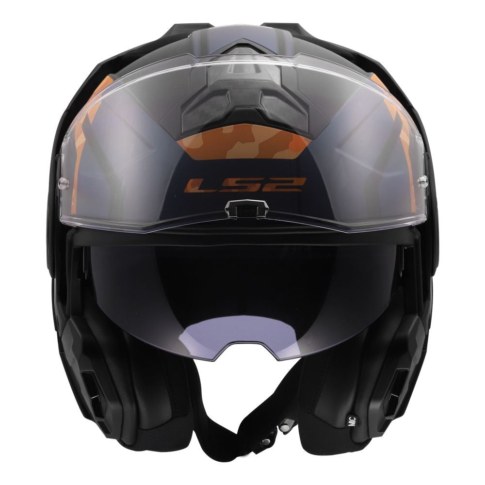 ŠALMAS LS2 FF910 ADVANT II GLIDE – JUODA / PILKA / RAUDONA SPALVA