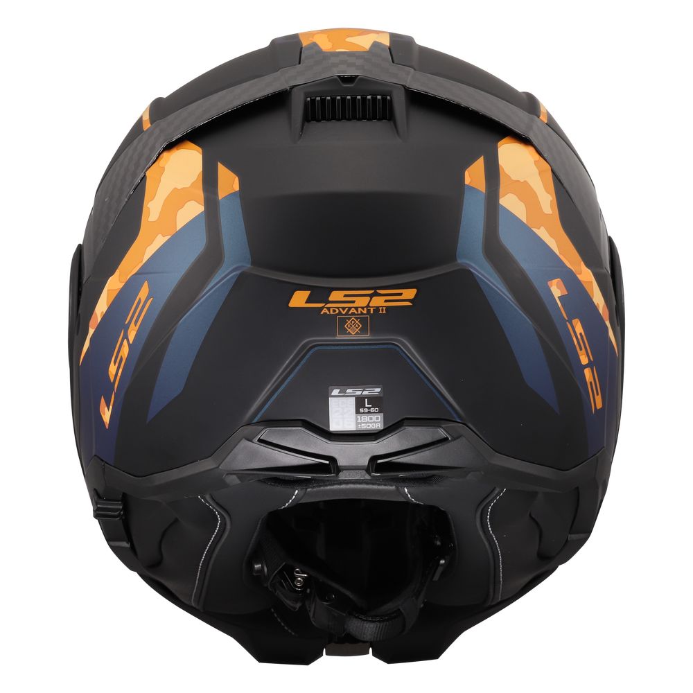 ŠALMAS LS2 FF910 ADVANT II GLIDE – JUODA / PILKA / RAUDONA SPALVA