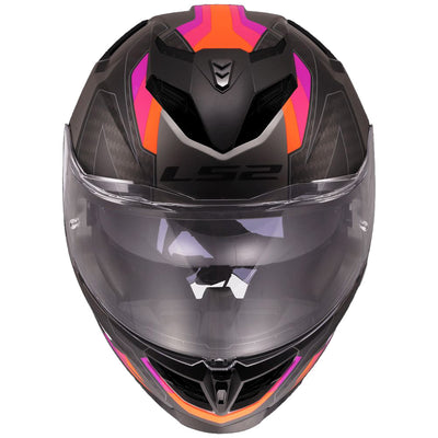 ŠALMAS LS2 FF818 STORM III SPORTY – JUODA / PILKA SPALVA