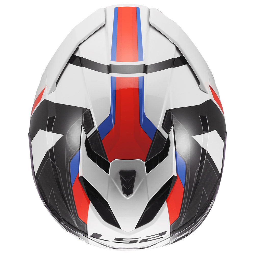 ŠALMAS LS2 FF818 STORM III SPORTY – JUODA / PILKA SPALVA