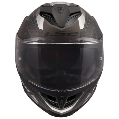 ŠALMAS LS2 FF818 STORM III SPORTY – JUODA / PILKA SPALVA