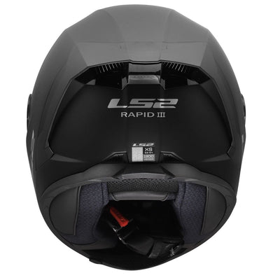 ŠALMAS LS2 FF820 RAPID III SOLID – MATINĖ TITANO SPALVA