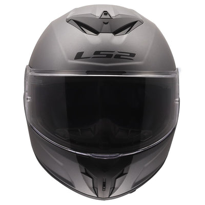 ŠALMAS LS2 FF820 RAPID III SOLID – MATINĖ TITANO SPALVA