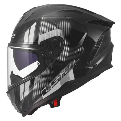 ŠALMAS LS2 FF817 CHALLENGER II NITRO – JUODAS / PILKAS