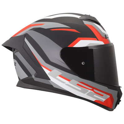 ŠALMAS LS2 FF820 RAPID III HYPER – JUODA / HI-VIS GELTONA SPALVA