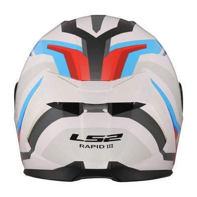 ŠALMAS LS2 FF820 RAPID III HYPER – JUODA / HI-VIS GELTONA SPALVA