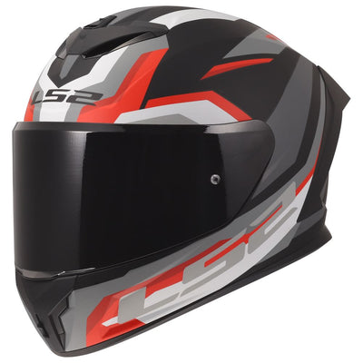 ŠALMAS LS2 FF820 RAPID III HYPER – JUODA / HI-VIS GELTONA SPALVA