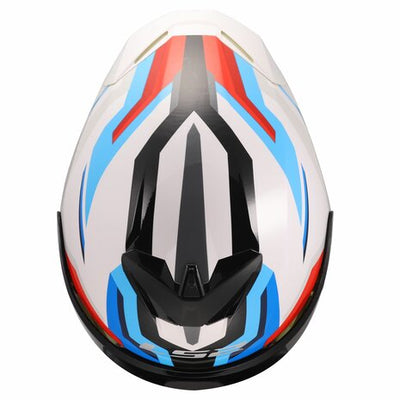ŠALMAS LS2 FF820 RAPID III HYPER – JUODA / RAUDONA SPALVA