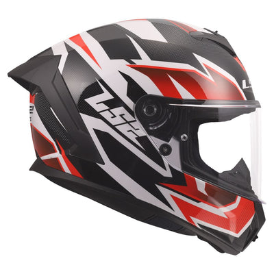ŠALMAS LS2 FF820 RAPID III XTREM – JUODA / PILKA SPALVA