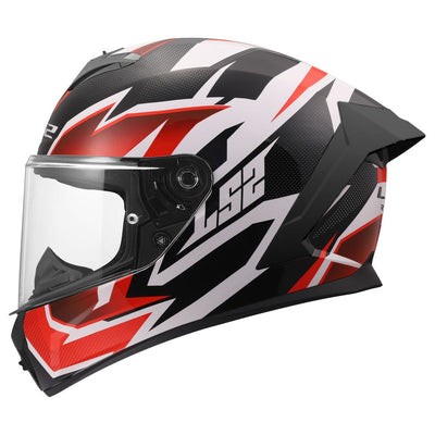 ŠALMAS LS2 FF820 RAPID III XTREM – JUODA / PILKA SPALVA