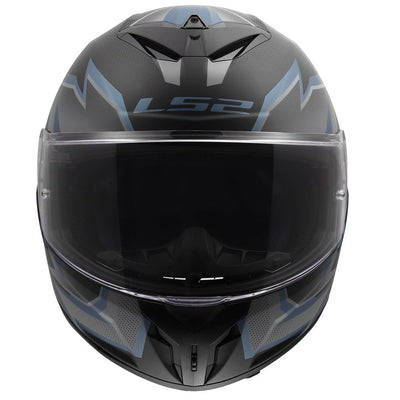 ŠALMAS LS2 FF820 RAPID III XTREM – BALTA / JUODA / RAUDONA SPALVA