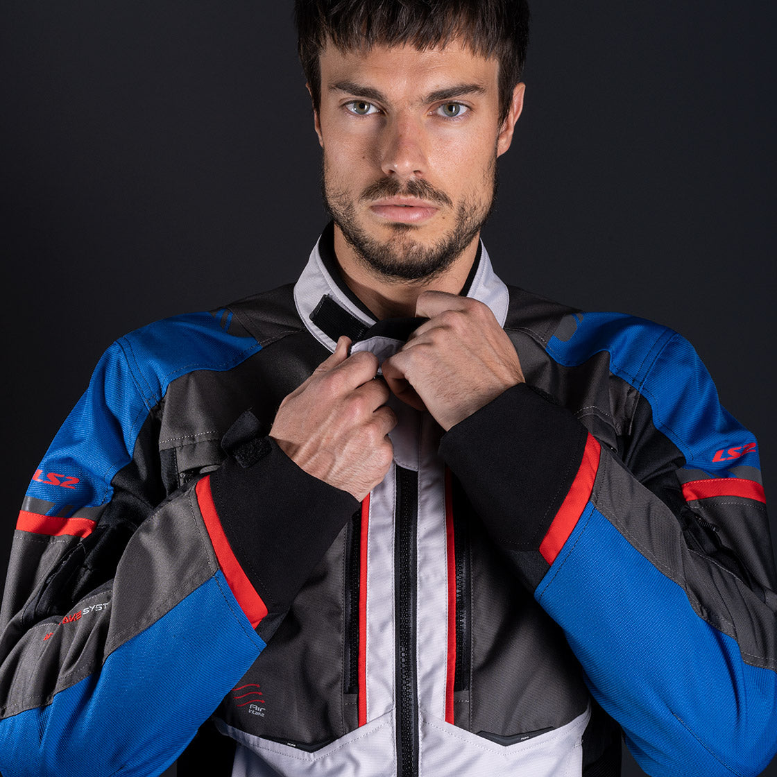 STRIUKĖ LS2 NORWAY VYRAMS – JUODA / PILKA / GELTONA